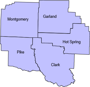 Hot Springs Chapter Counties