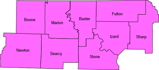 North Central Chapter Counties